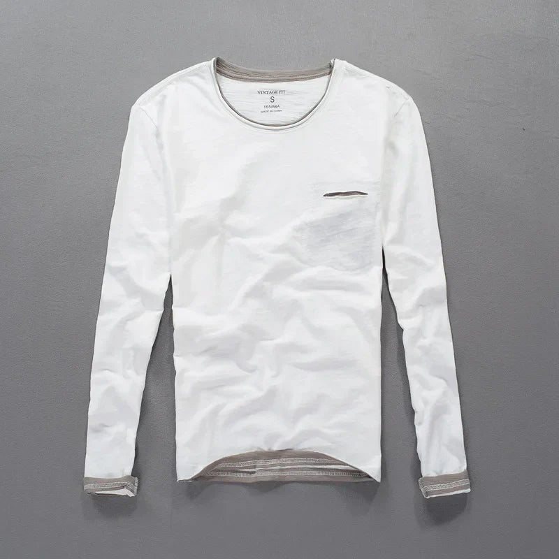 Maverick Men's Cotton Long Sleeve Shirt