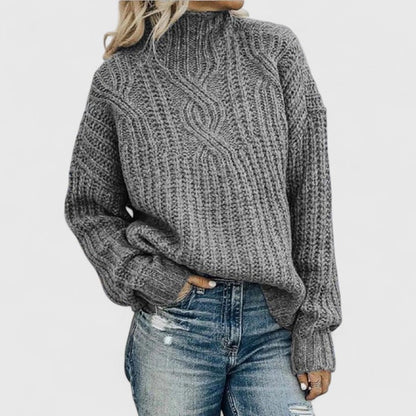Elegant Crew Neck Sweater