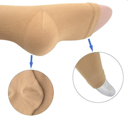 Support Stockings Zipper Comfortable Leg Relief