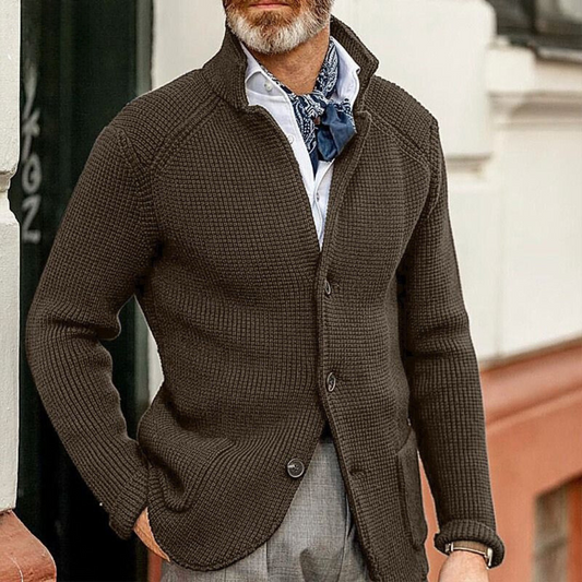 Classic Cozy Cardigan Sweater - VibreMode
