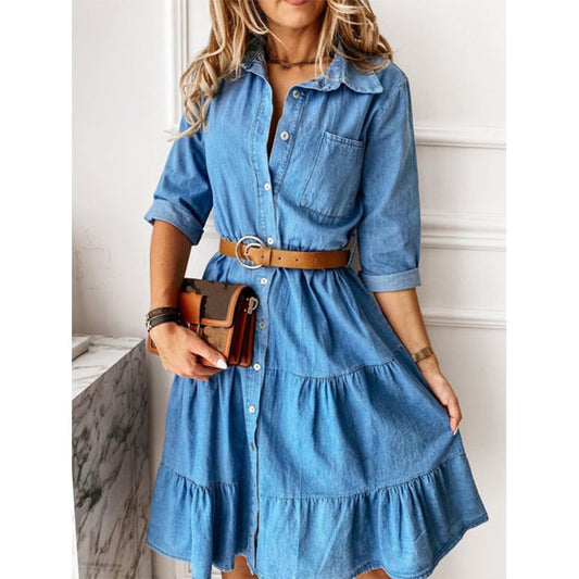 Lightweight Women's Sundress Comfortable Summer Dress - VibreMode
