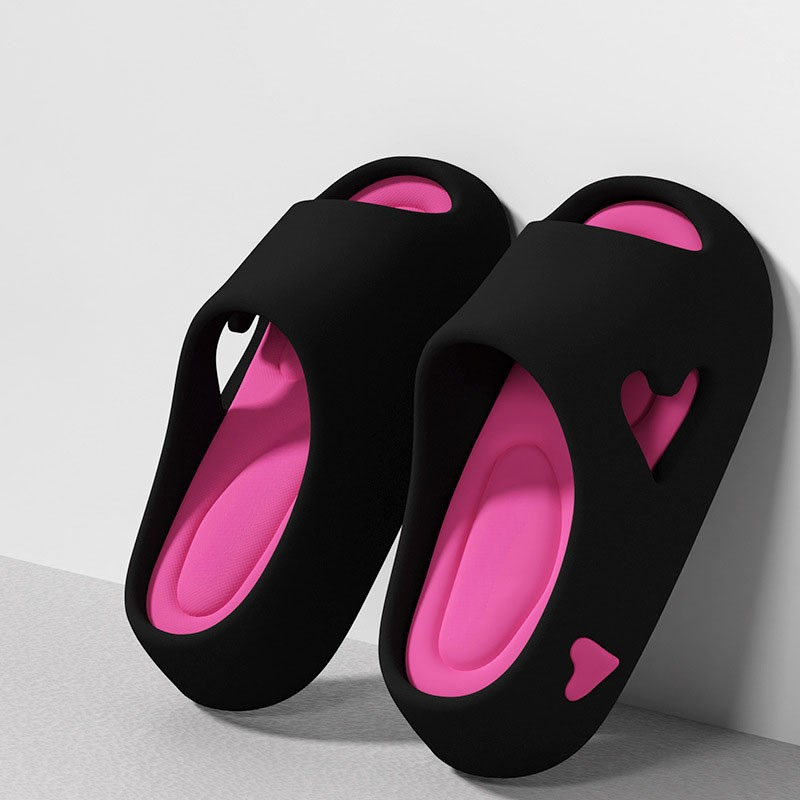 Comfortable Heart Shaped Flip Flop Sandals