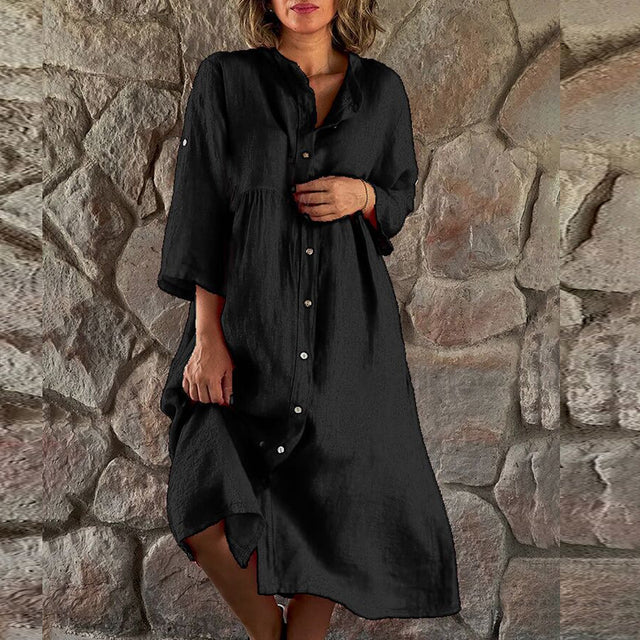 Ladies Lovely Flowing Midi Evening Dress