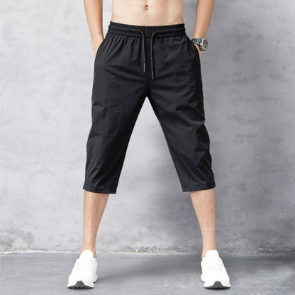 Men's Nylon Pants Quick-Drying 3/4 Length - VibreMode