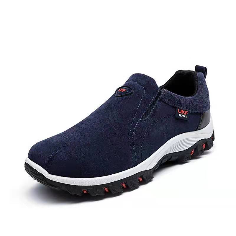 Waterproof Men's Hiking Shoes Leather Outdoor Sneakers