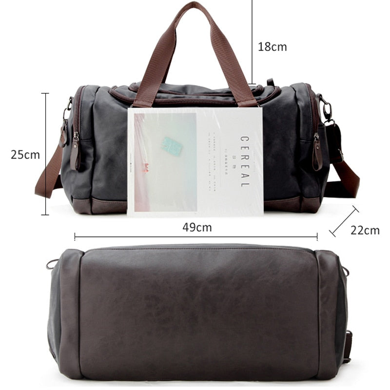 Adventurer - Leather Bag by Cristian Moretti Caliboot