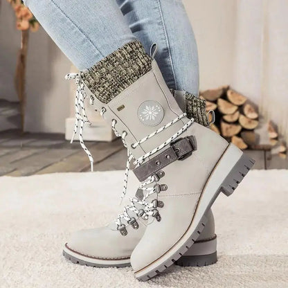 Women's Lace-Up Winter Combat Boots