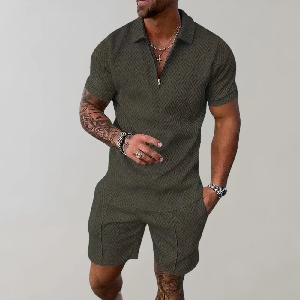 Men's 2-Piece Casual Summer Set Comfortable - VibreMode