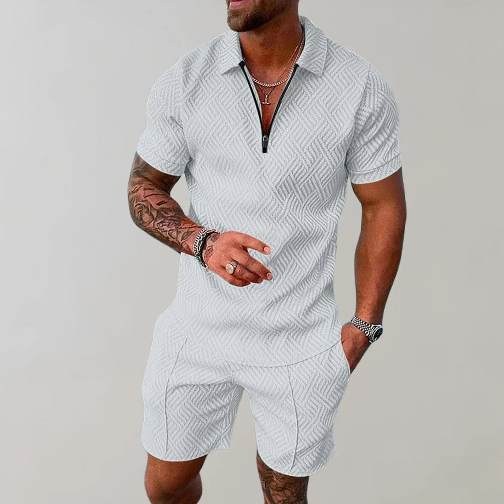 Men's 2-Piece Casual Summer Set Comfortable
