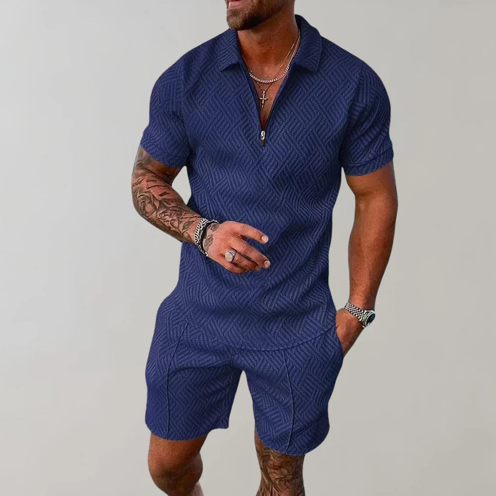 Men's 2-Piece Casual Summer Set Comfortable