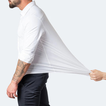 Men's Stretch Overshirt Anti Wrinkle