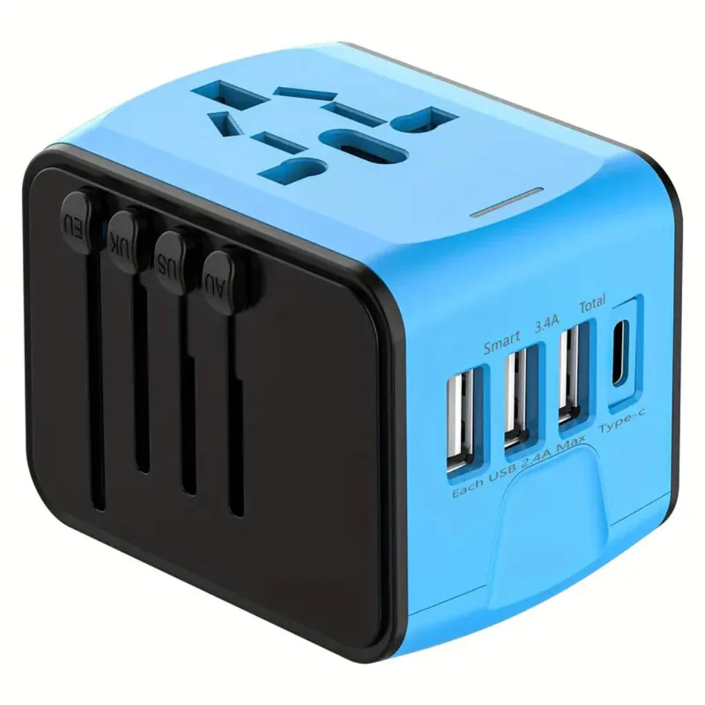 Travel Plug Adapter Compact Fast Charging Universal