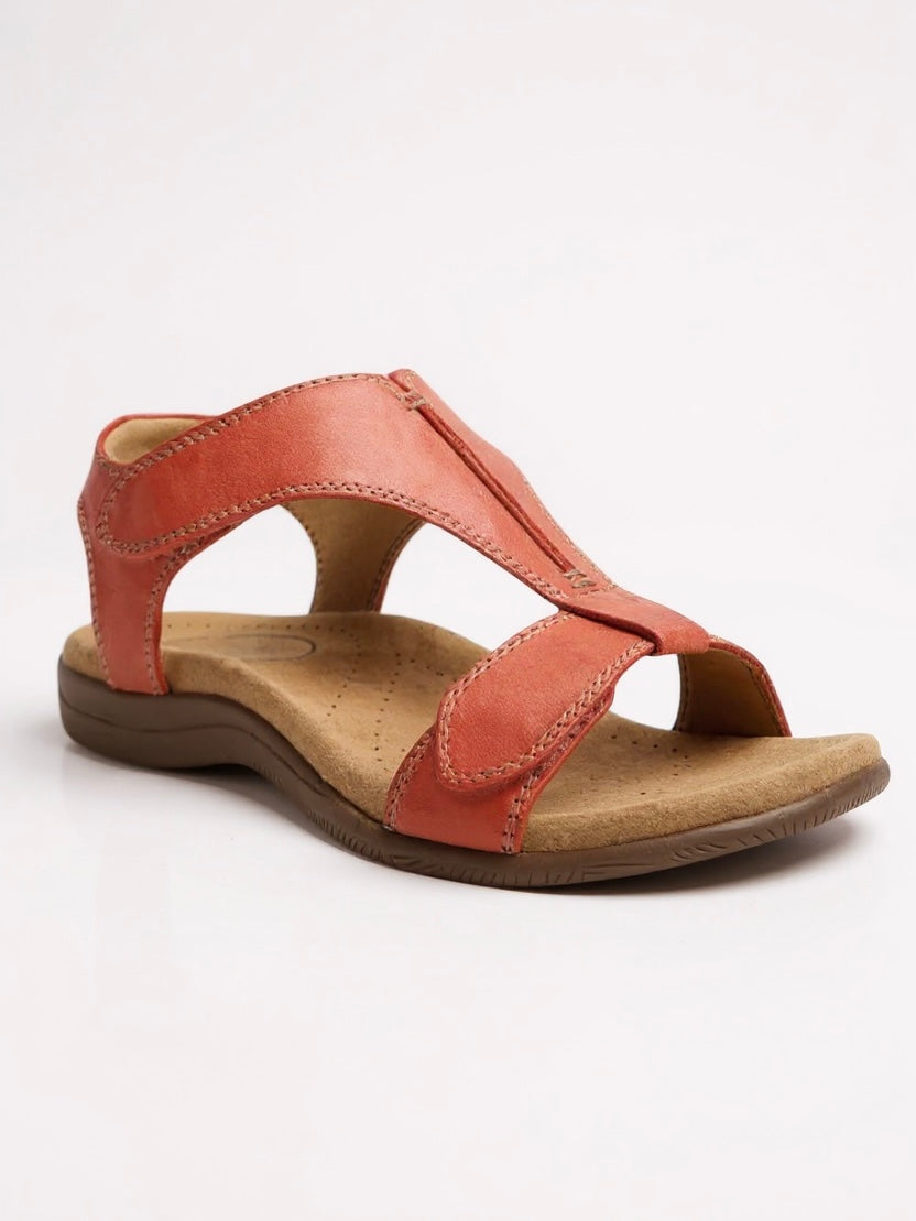 Comfortable Women's Padded T-Strap Walking Sandals