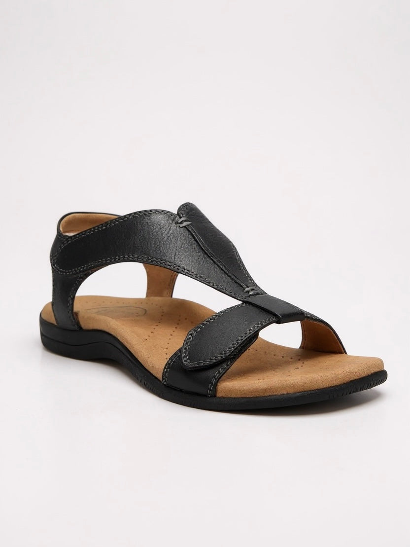 Dove Women's Cushioned Flat Sandals - VibreMode