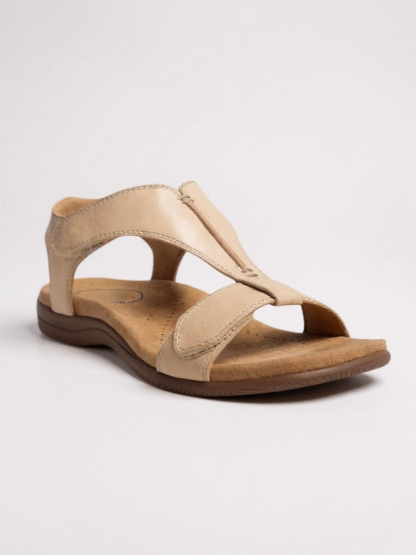 Dove Women's Cushioned Flat Sandals