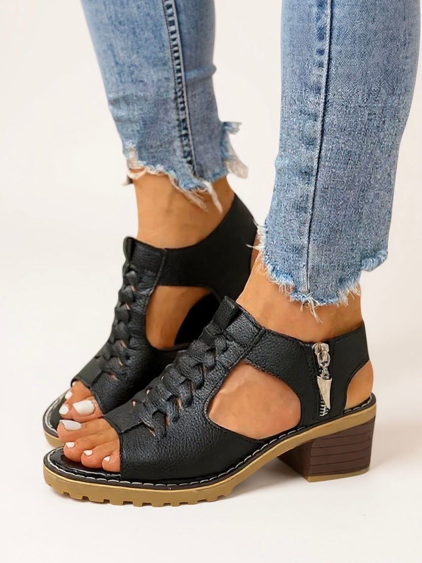 Women's Block Heel Sandals Cushioned