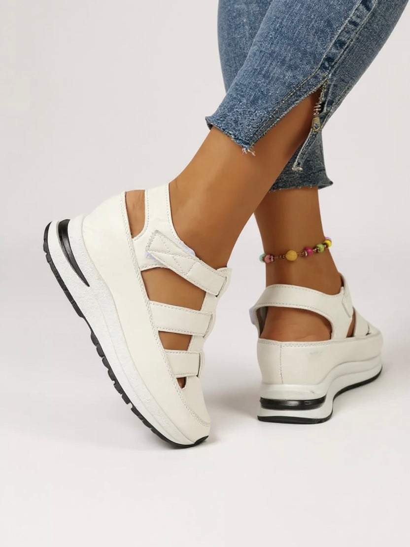 Women's Platform Sandals Adjustable Walking Shoes - VibreMode