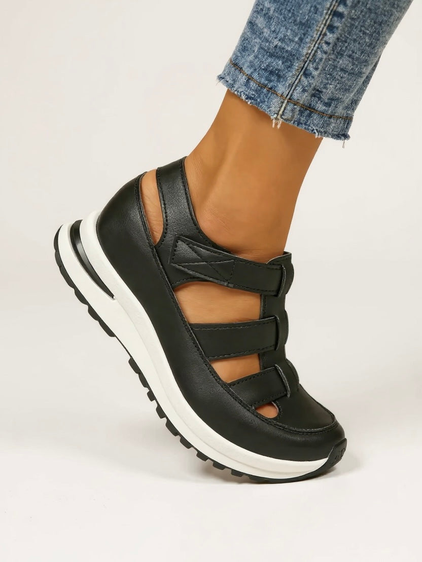 Women's Platform Sandals Adjustable Walking Shoes