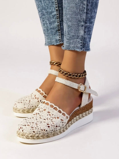 Darby | Chic Summer Espadrille Wedge Sandals