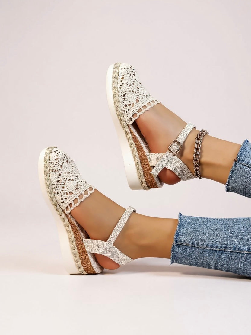 Darby | Chic Summer Espadrille Wedge Sandals