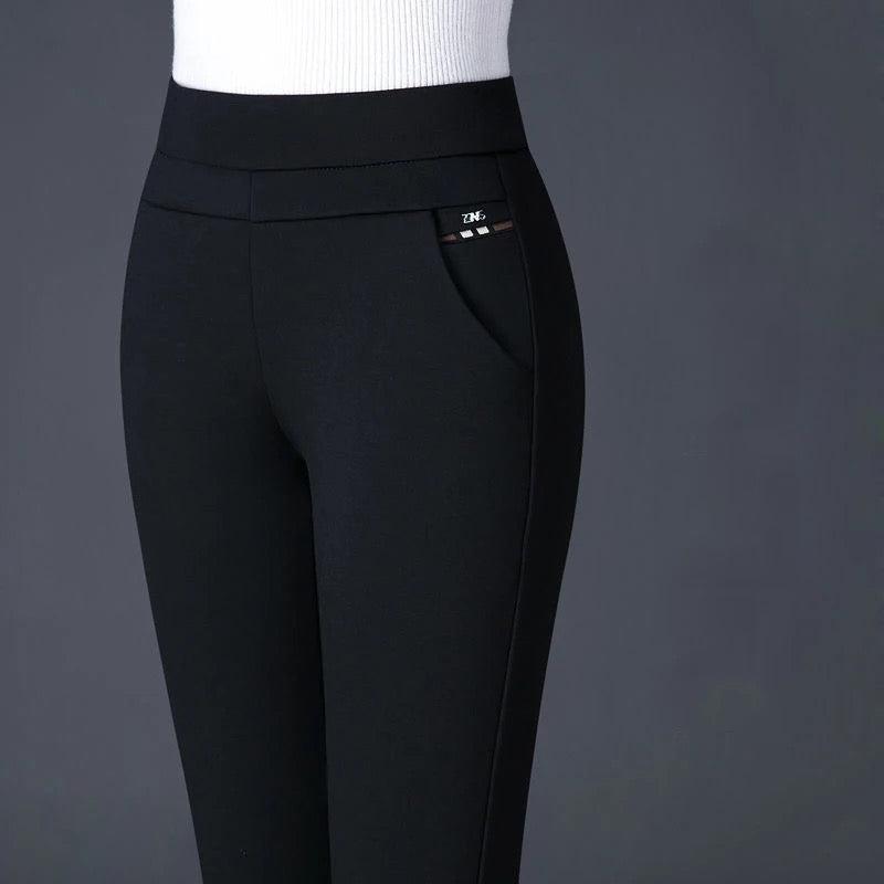Women's Elastic Pants Comfortable Stretchy