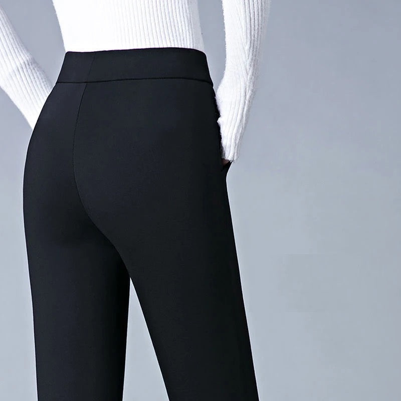 Women's Elastic Pants Comfortable Stretchy