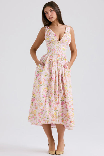 Elegant Ladies Summer Wedding Guest Dress