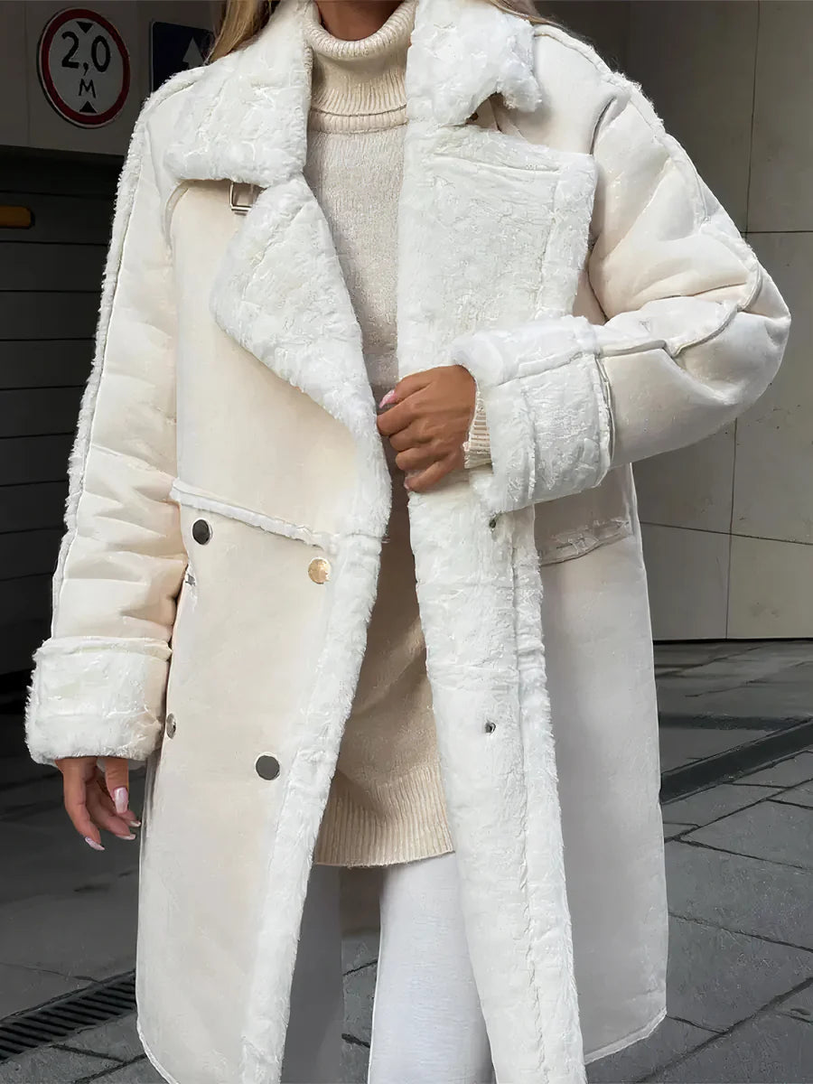 Women's Sherpa Jacket Cozy Fleece Lined