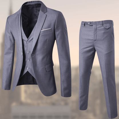 Men's 2 Piece Suit Notch Collar Vest