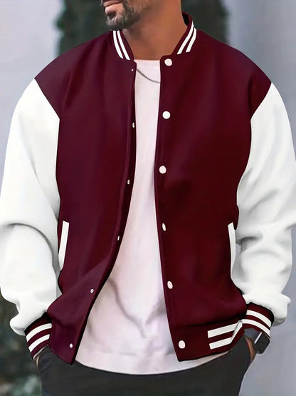 Men's Baseball Jacket Autumn