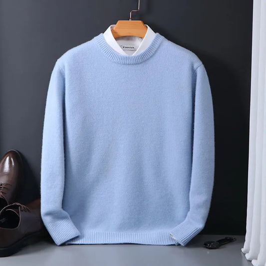 Men's Faux Wool Sweater - VibreMode