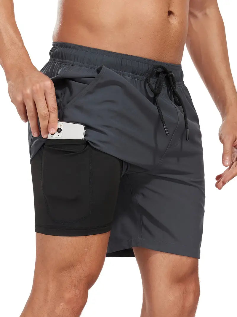 Men's Swim Shorts Inner Pocket