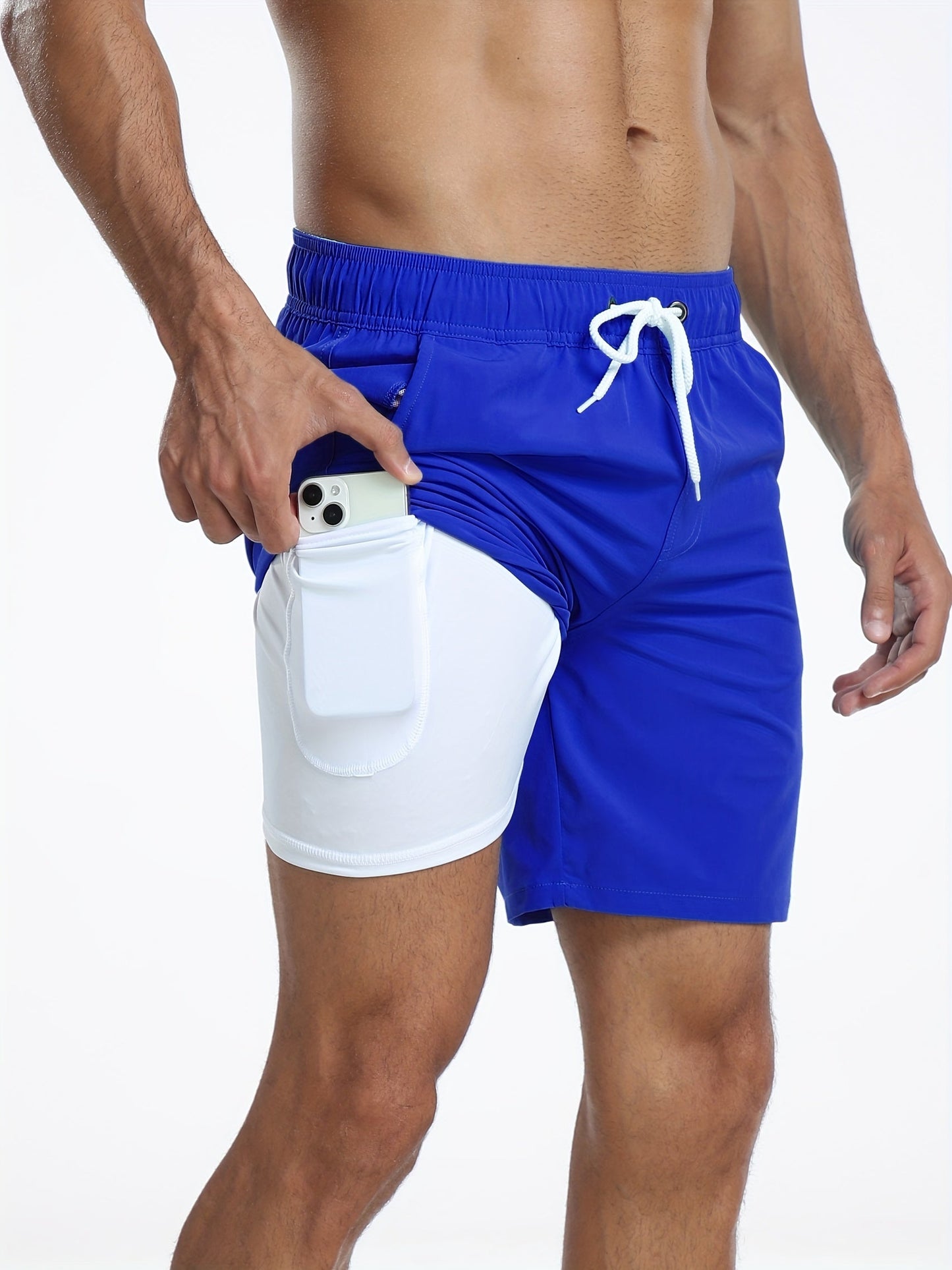 Men's Swim Shorts Inner Pocket