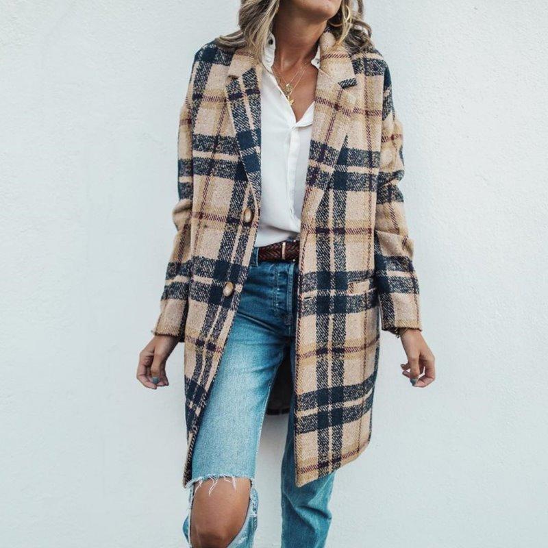 Women's Long Coat Warm Outerwear
