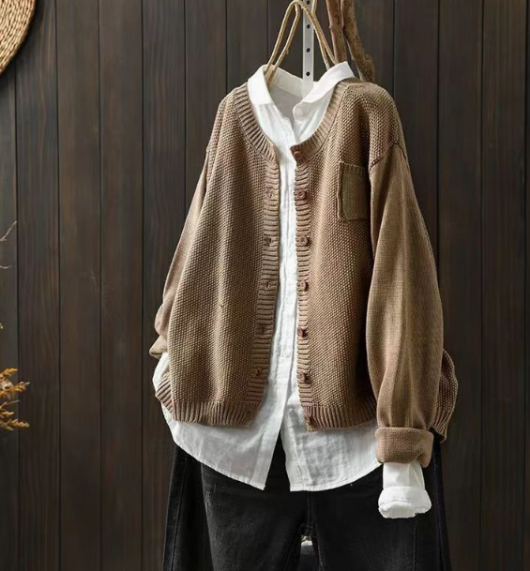 Cozy Oversized Open Cardigan
