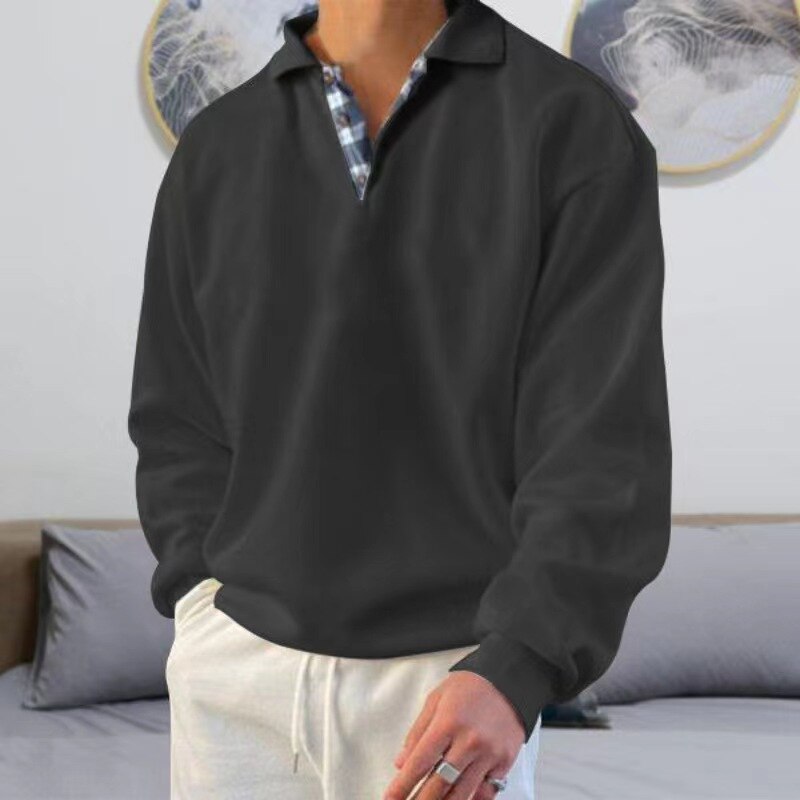 Men's Classic Crew Neck Sweater Comfortable