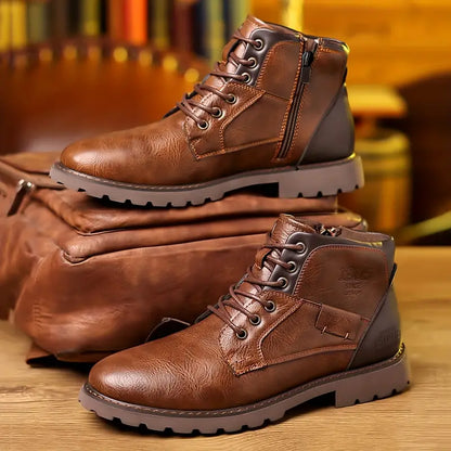 Men's Zipper Boots - VibreMode