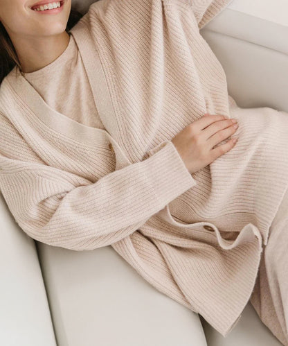 Evelyn | Women’s Winter Knit Casual Button Up  Cardigan Caliboot