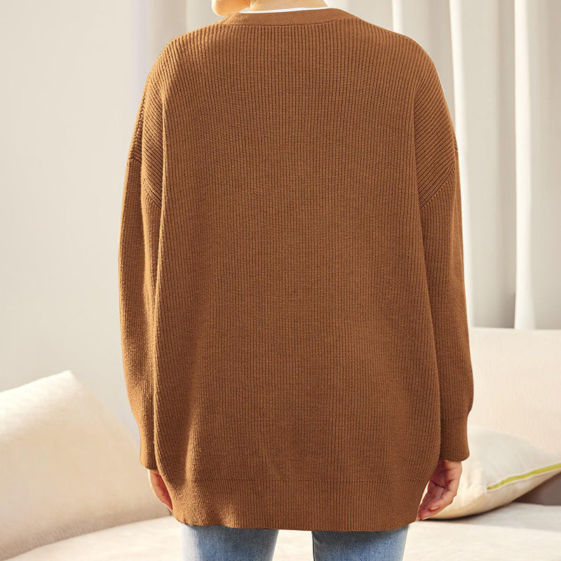 Evelyn | Women’s Winter Knit Casual Button Up  Cardigan Caliboot