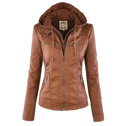 Ladies Lightweight Spring Hoodie Coat - VibreMode