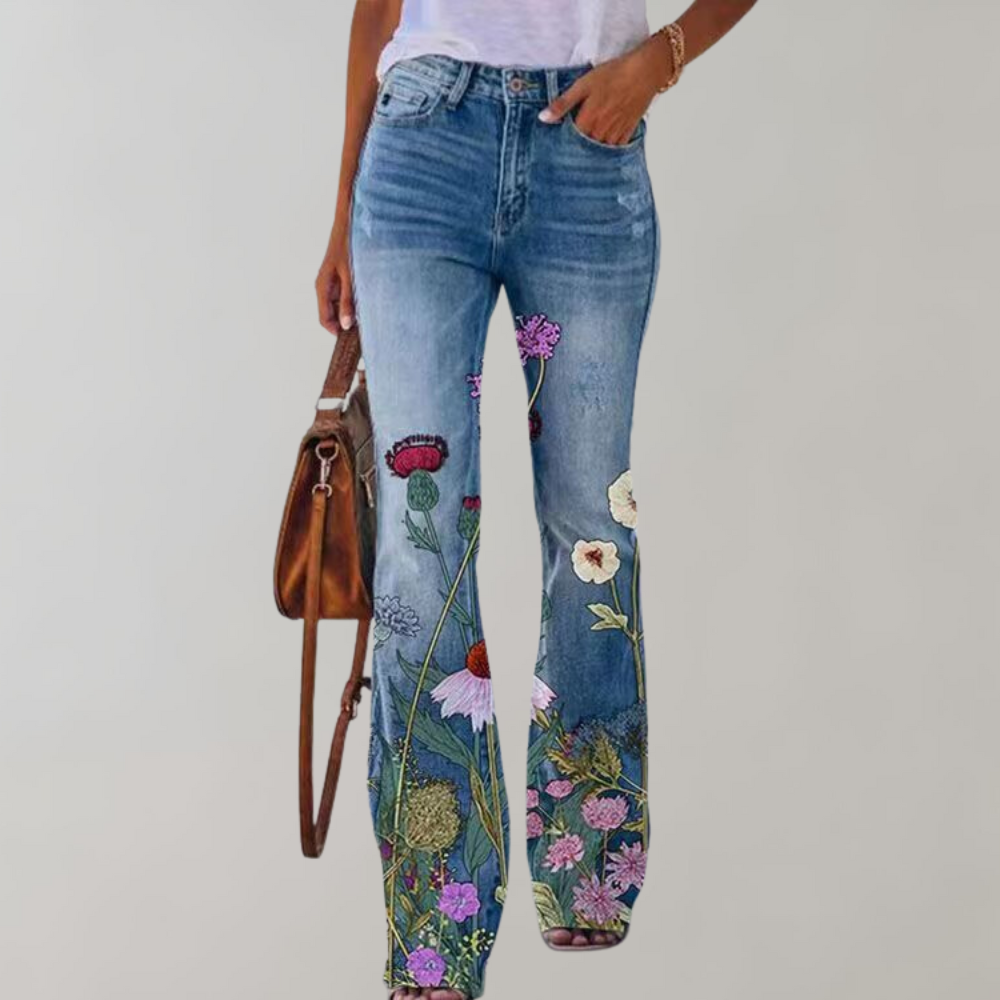 Women's Flare Pants Lightweight Summer