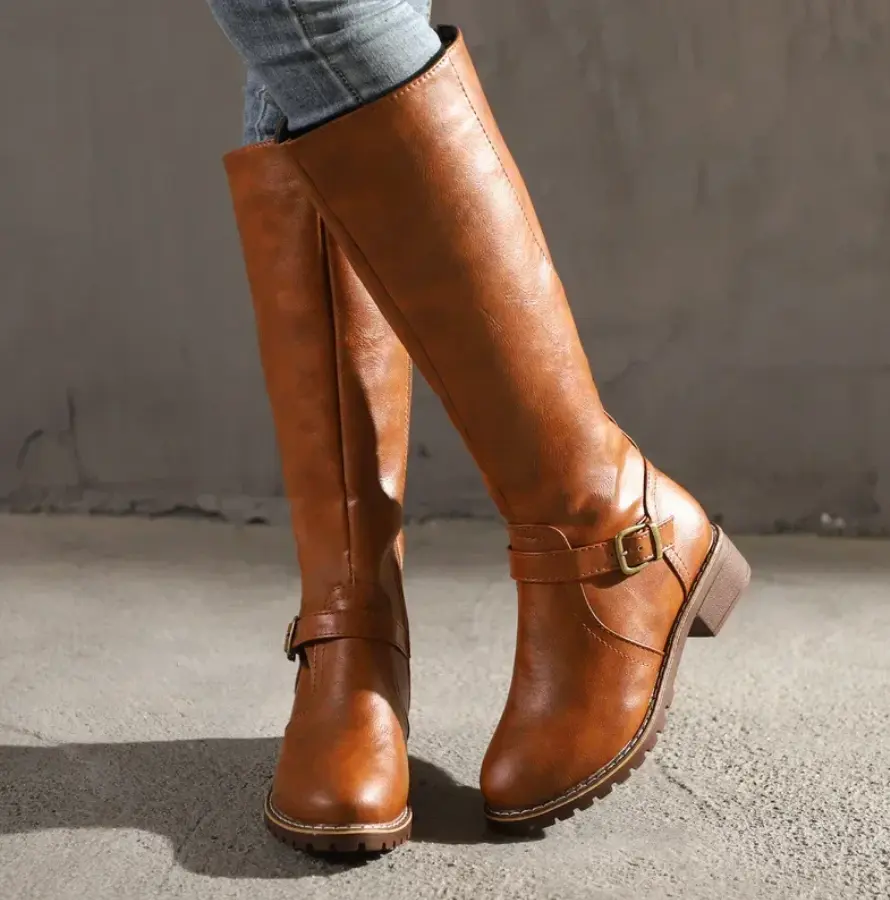 Women's Knee High Boots Comfortable - VibreMode