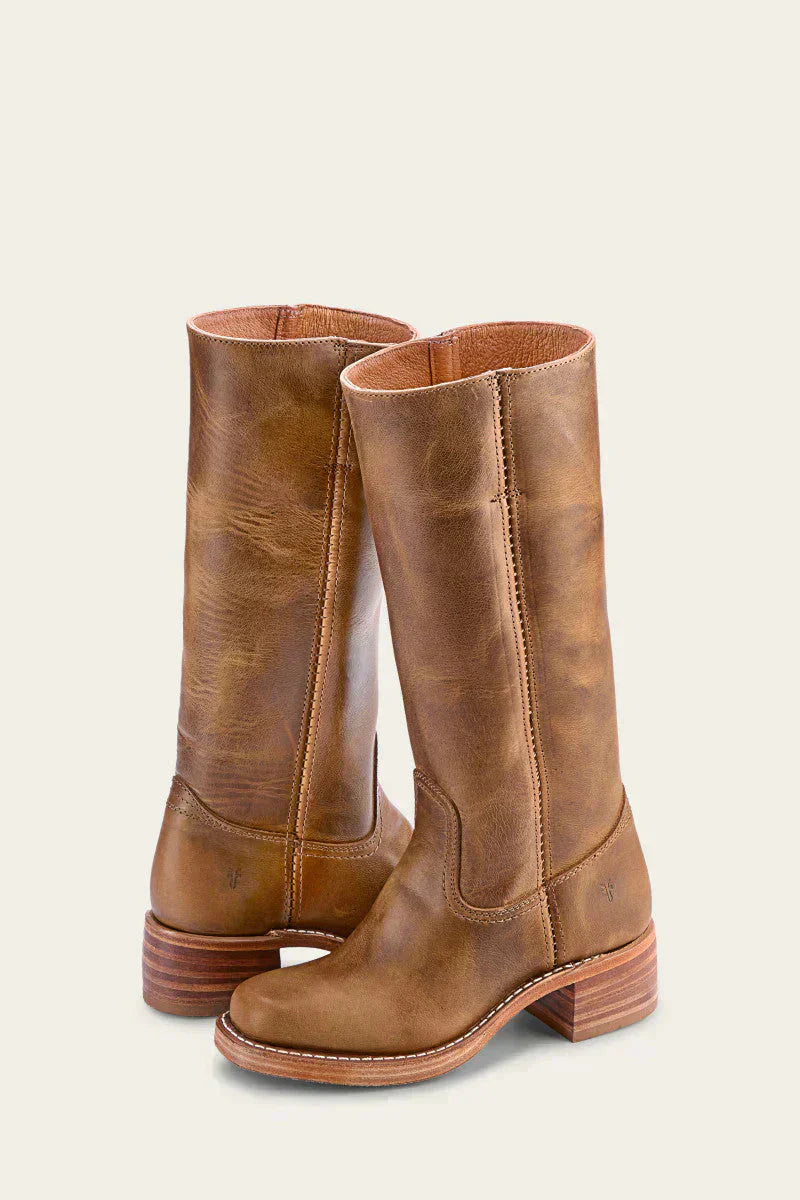 Women's Slim Fit Knee High Boots Structured Sole