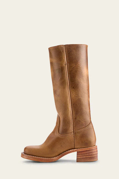 Women's Slim Fit Knee High Boots Structured Sole