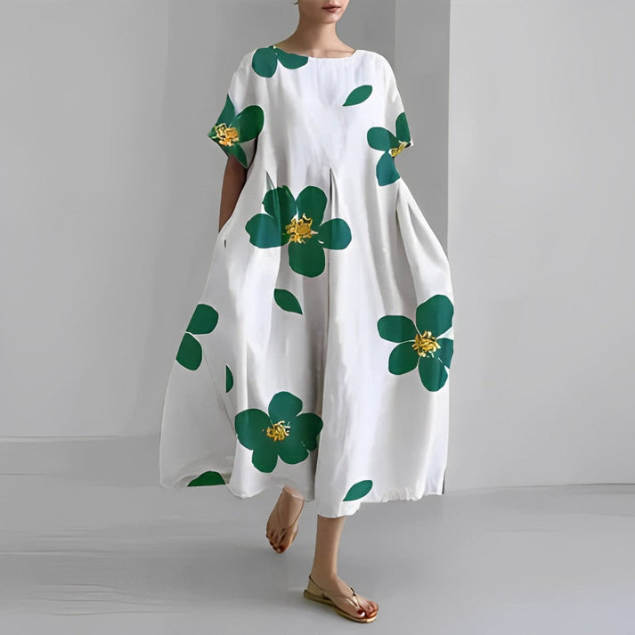 Pretty Lightweight Summer Dress - VibreMode