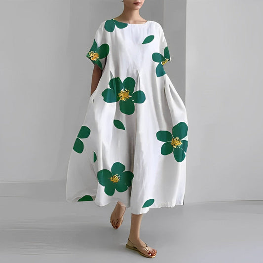 Pretty Lightweight Summer Dress - VibreMode