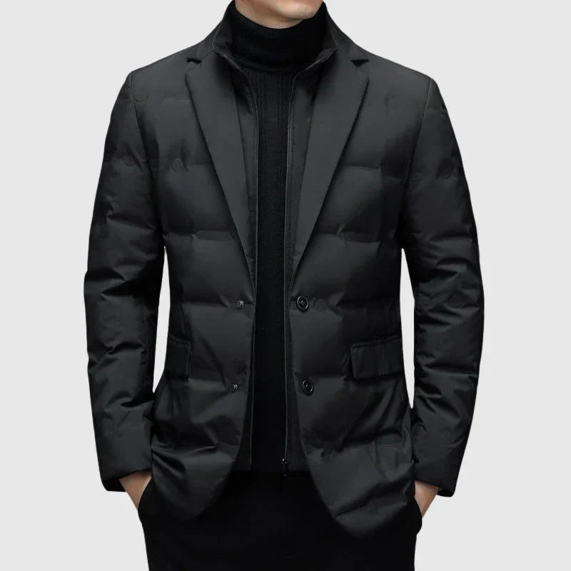 Men's Padded Winter Blazer - VibreMode