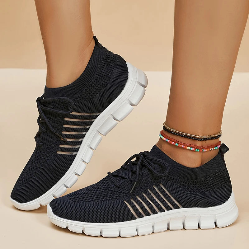 Women's Athletic Sneakers Lightweight Breathable Comfortable - VibreMode