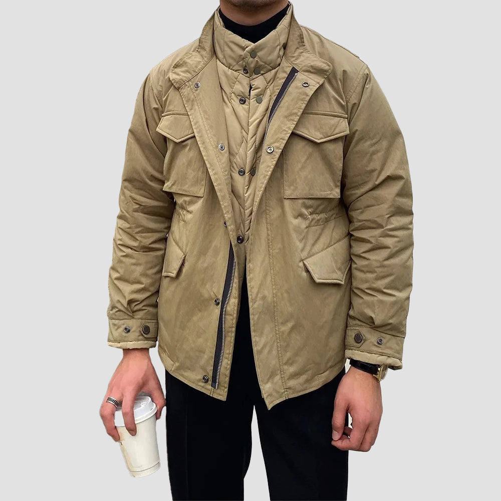 Lorenzo Vitali Men's Vintage Work Jacket