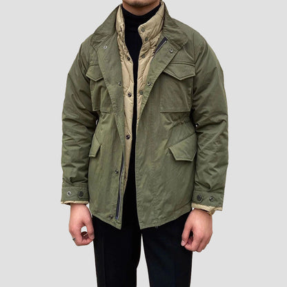 Lorenzo Vitali Men's Vintage Work Jacket Cotton - VibreMode